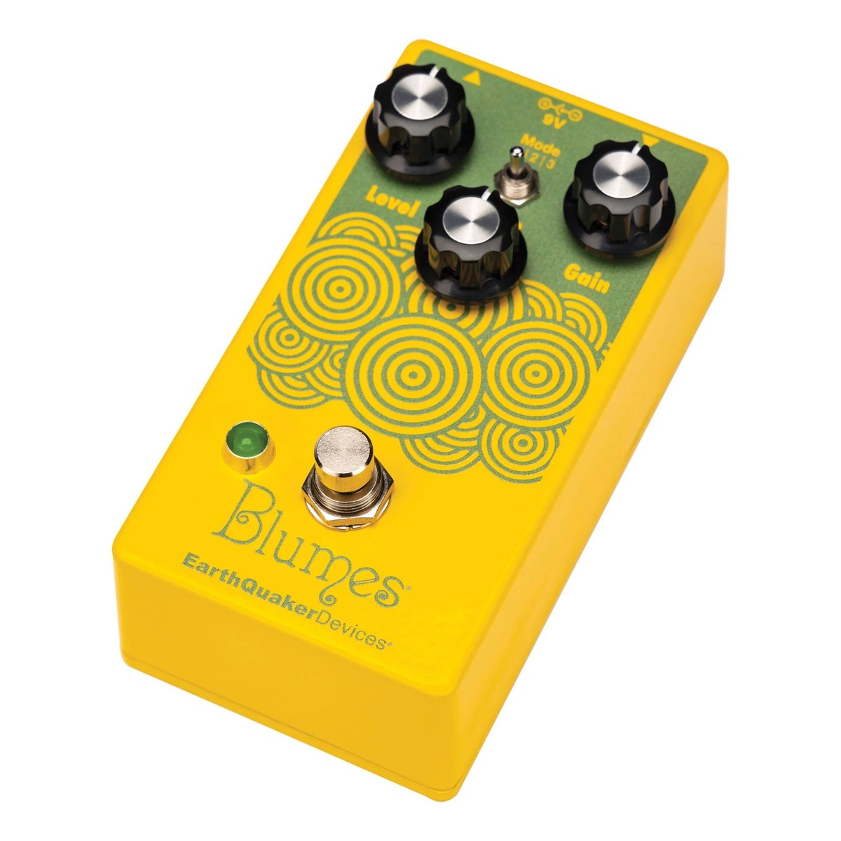 Phơ Overdrive Bass EarthQuaker Devices Blumes Low Signal Shredder - Blumes nhìn nghiêng từ bên trái
