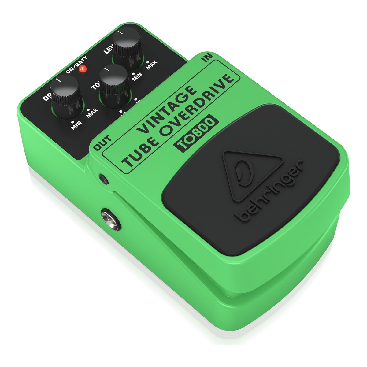 Behringer TO800 nhìn nghiêng trái, thấy cổng OUT bên hông