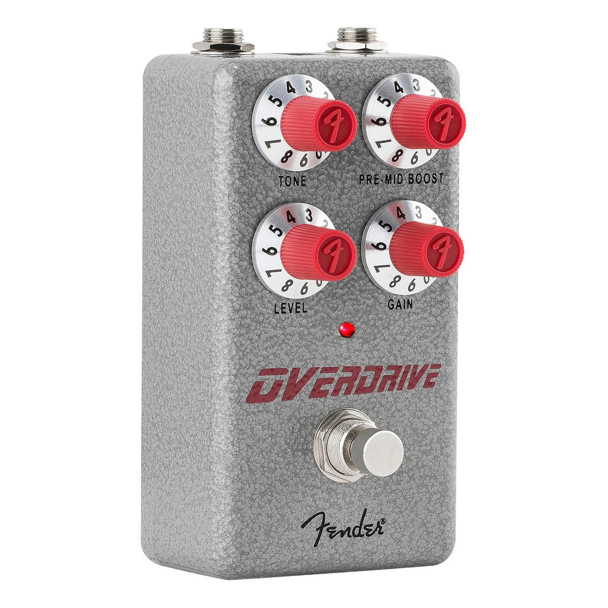 Fender Hammertone Overdrive nhìn nghiêng, thấy cạnh bên trái
