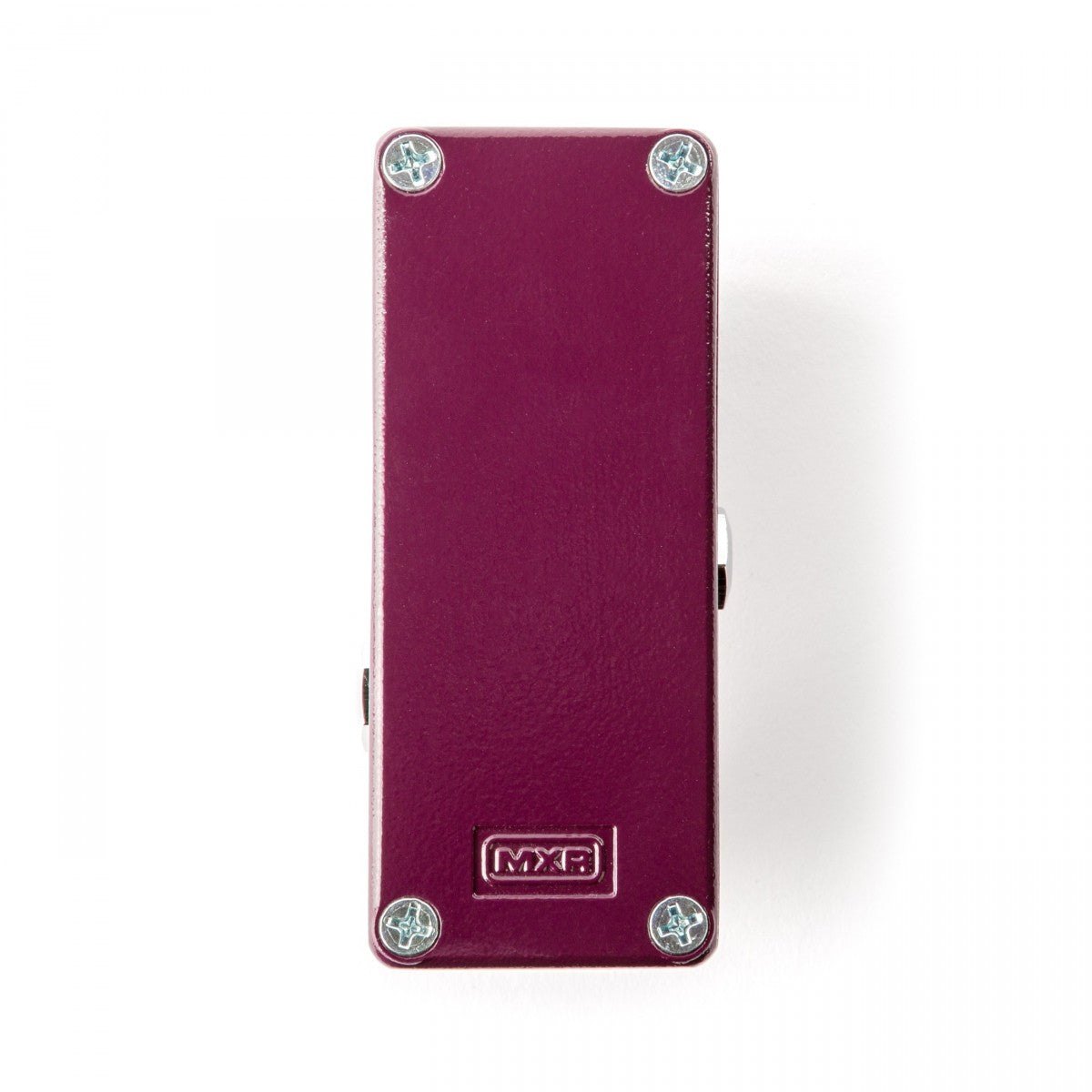Phơ Overdrive MXR Duke of Tone CSP039 – mặt đáy màu tím với logo MXR dập nổi và 4 ốc vít