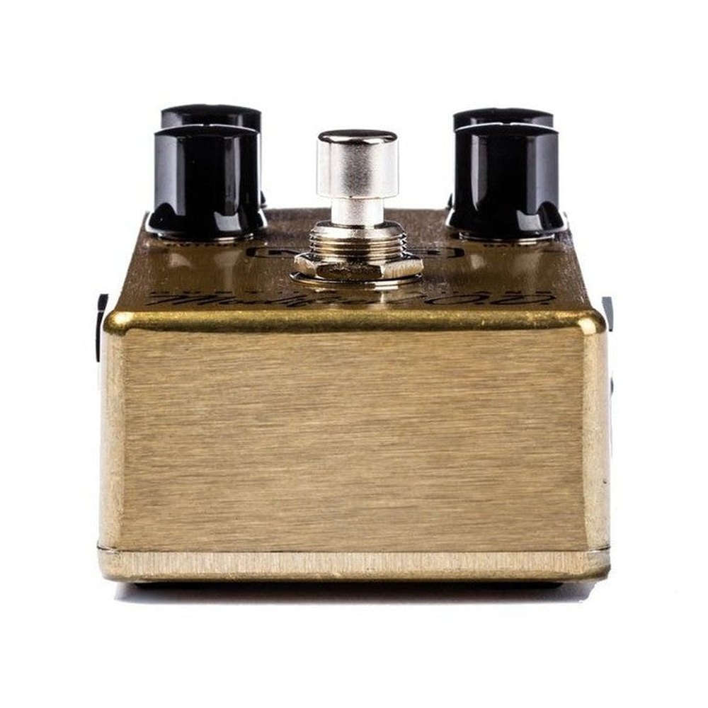 Phơ Overdrive MXR M77 Custom Badass Modified O.D. – đầu phía footswitch nhìn thẳng, hai núm phía sau