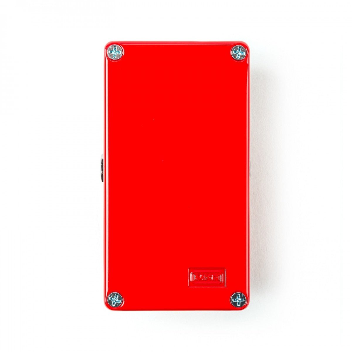 Phơ Overdrive MXR YJM308 Yngwie Malmsteen Overdrive – mặt đáy với 4 ốc vít và logo MXR dập nổi