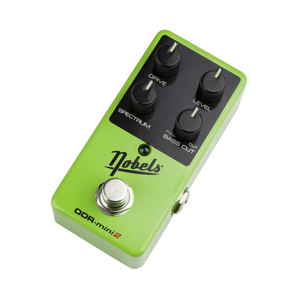Phơ Overdrive Nobels ODR-Mini 2 – góc nghiêng 3/4, vỏ xanh lá in chữ ODR-mini2