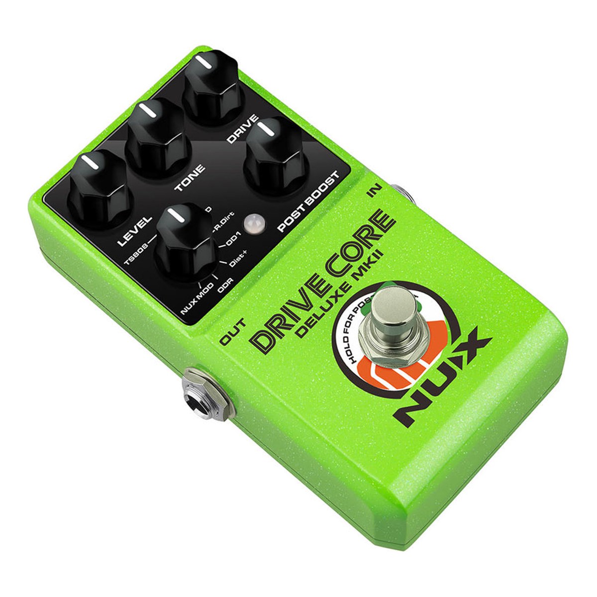Phơ Overdrive NUX Drive Core Deluxe MKII – Góc nghiêng NUX Drive Core Deluxe MKII