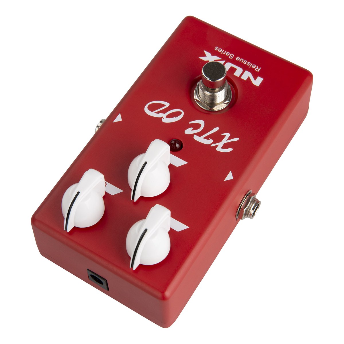 Phơ Overdrive NUX XTC OD – Góc nhìn phía đầu pedal XTC OD từ hướng còn lại