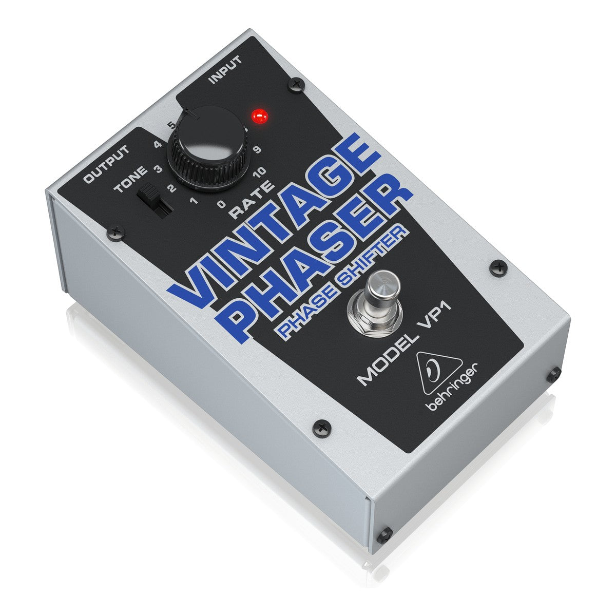 Behringer VP1 Vintage Phaser nhìn nghiêng từ bên trái