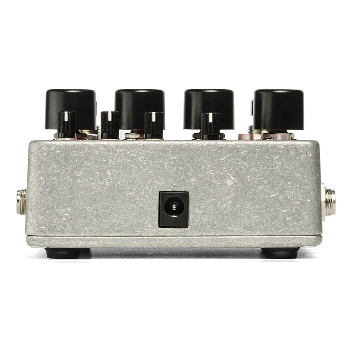 Phơ Synth Electro-Harmonix Attack Decay Tape Reverse Simulator – Cạnh trên của Attack Decay với jack nguồn 9V