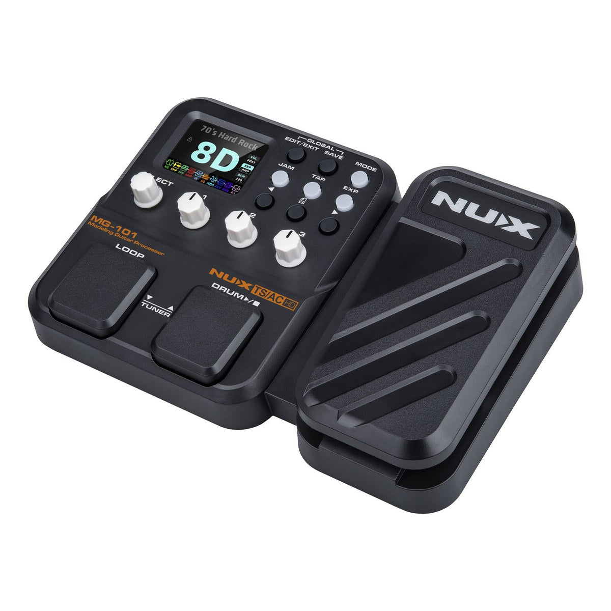 Phơ Tổng NUX MG-101 – Góc nghiêng phía trước bên trái của MG-101