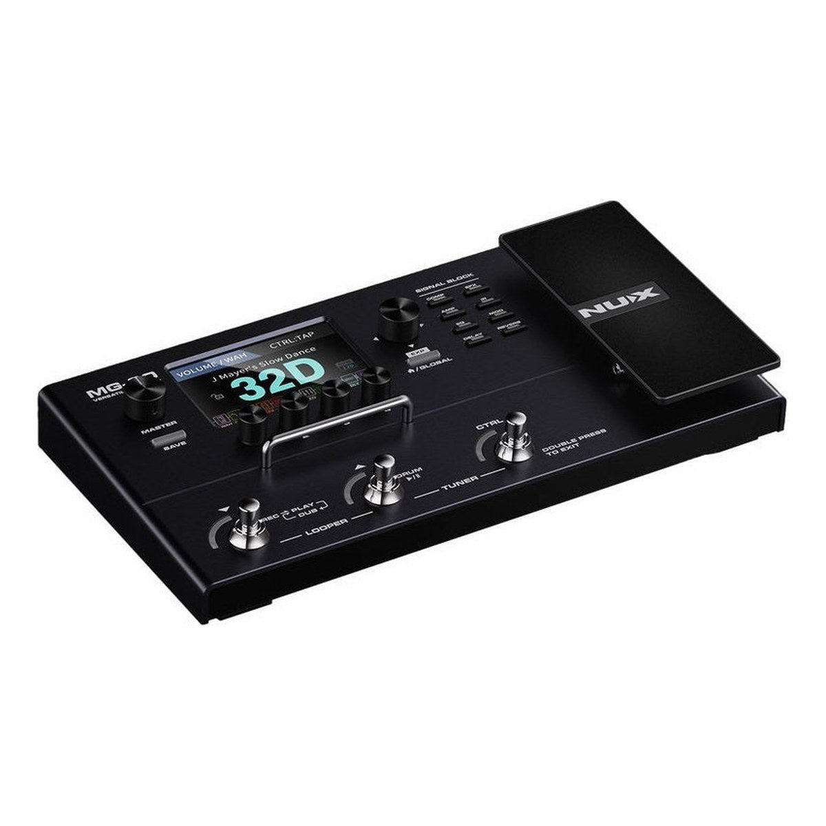 Phơ Tổng NUX MG-30 – Góc nghiêng phía trước của MG-30