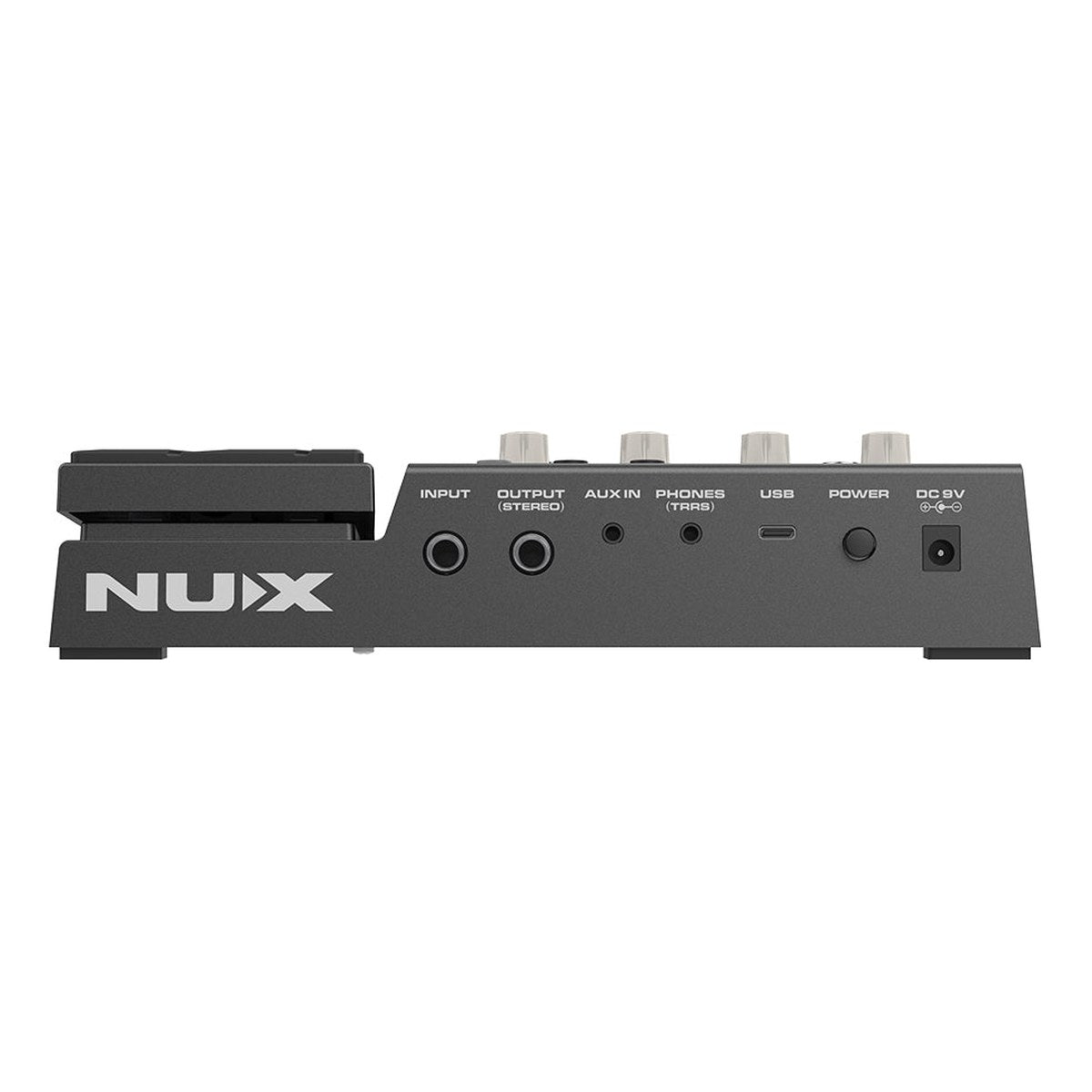 Phơ Tổng NUX MG-300 MKII – Mặt sau MG-300 MKII với các cổng kết nối