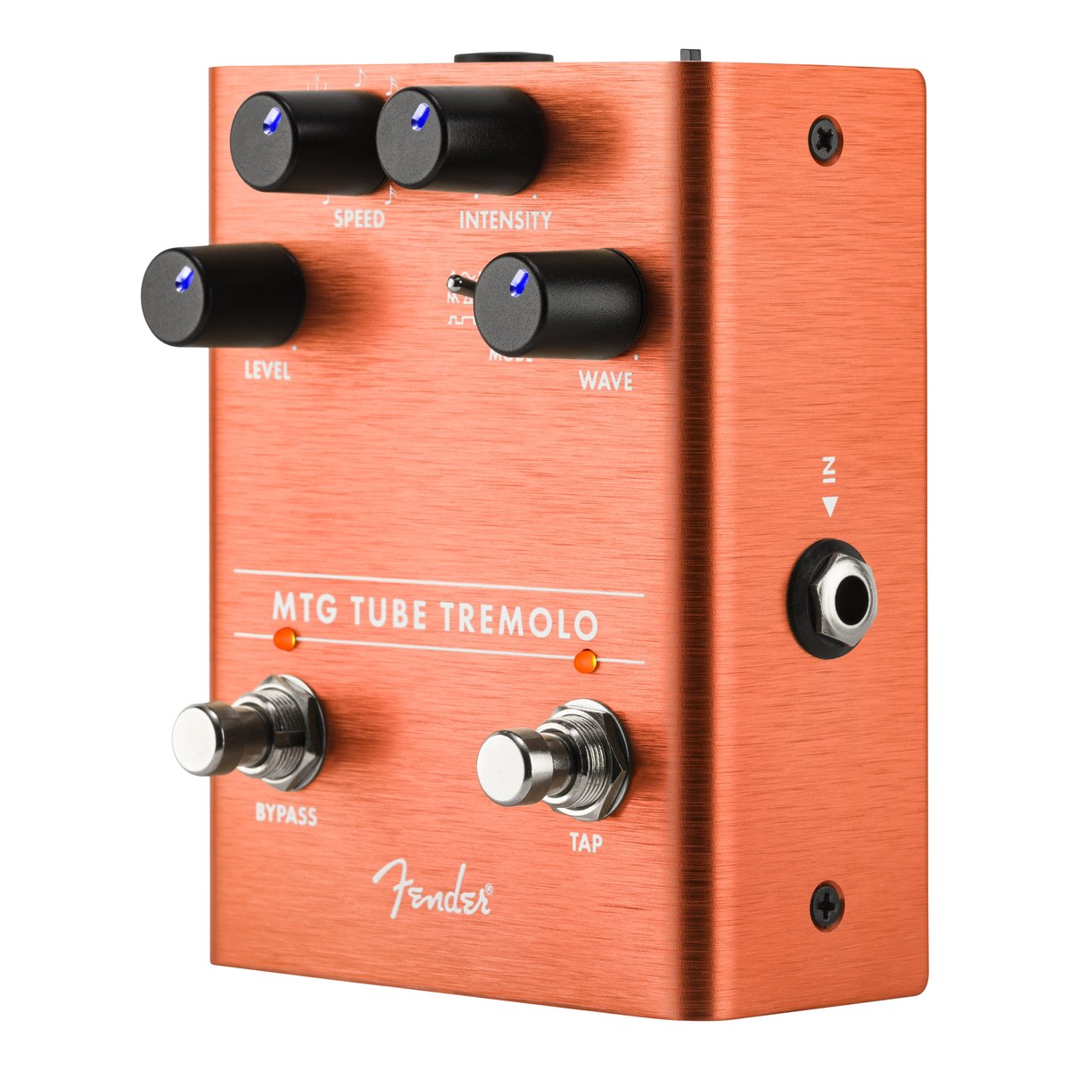 Phơ Tremolo Fender MTG Tube Tremolo – góc nghiêng trái MTG Tube Tremolo