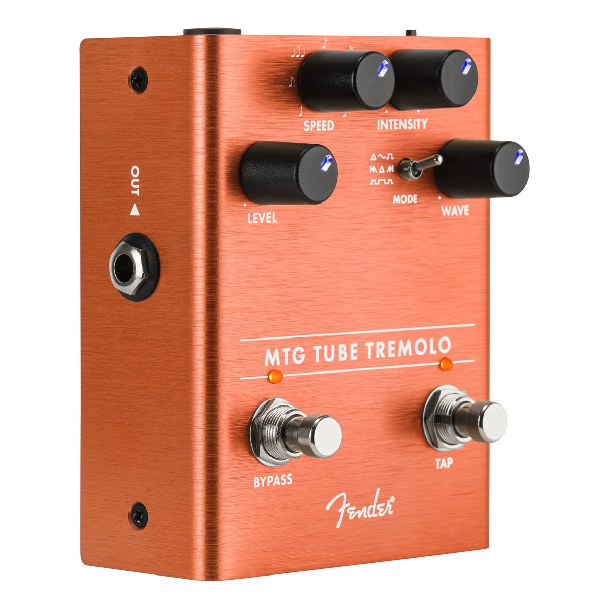 Phơ Tremolo Fender MTG Tube Tremolo – góc nghiêng phải MTG Tube Tremolo
