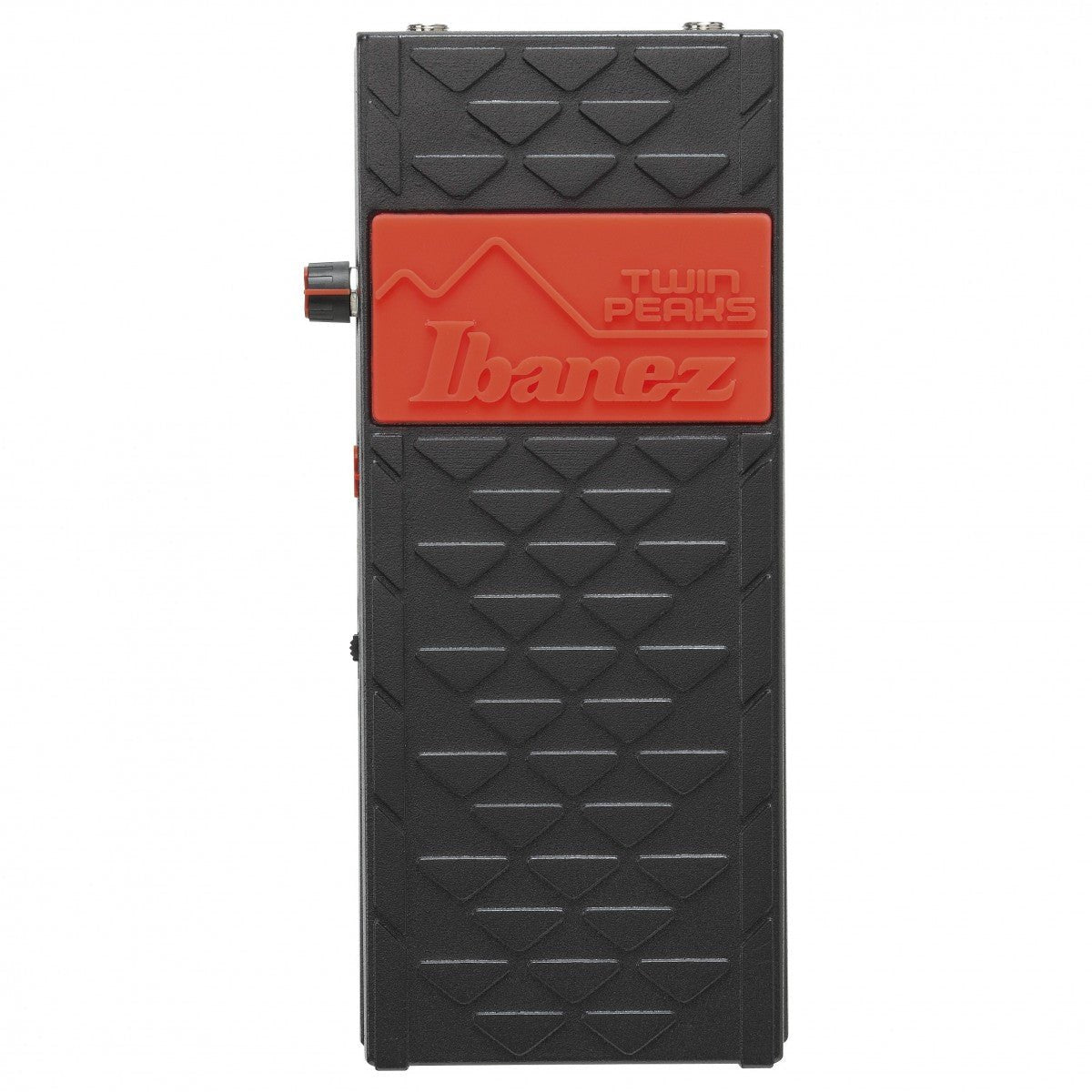 Phơ Wah Ibanez TWP10 Twin Peaks – nhìn thẳng từ trên xuống, mặt đạp với logo Ibanez Twin Peaks