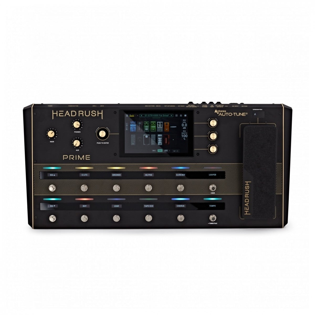 HeadRush PRIME Guitar and Vocal Processor with HeadRush FRFR112MK2