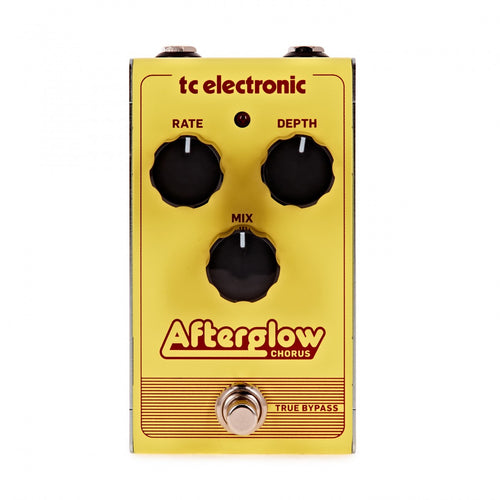 TC Electronic Afterglow Chorus Guitar Effects Pedal, Analog Pedal