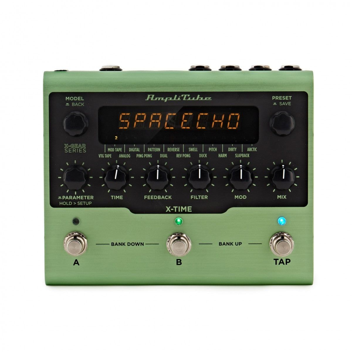 IK Multimedia AmpliTube X-TIME Delay Pedal, Digital Pedal