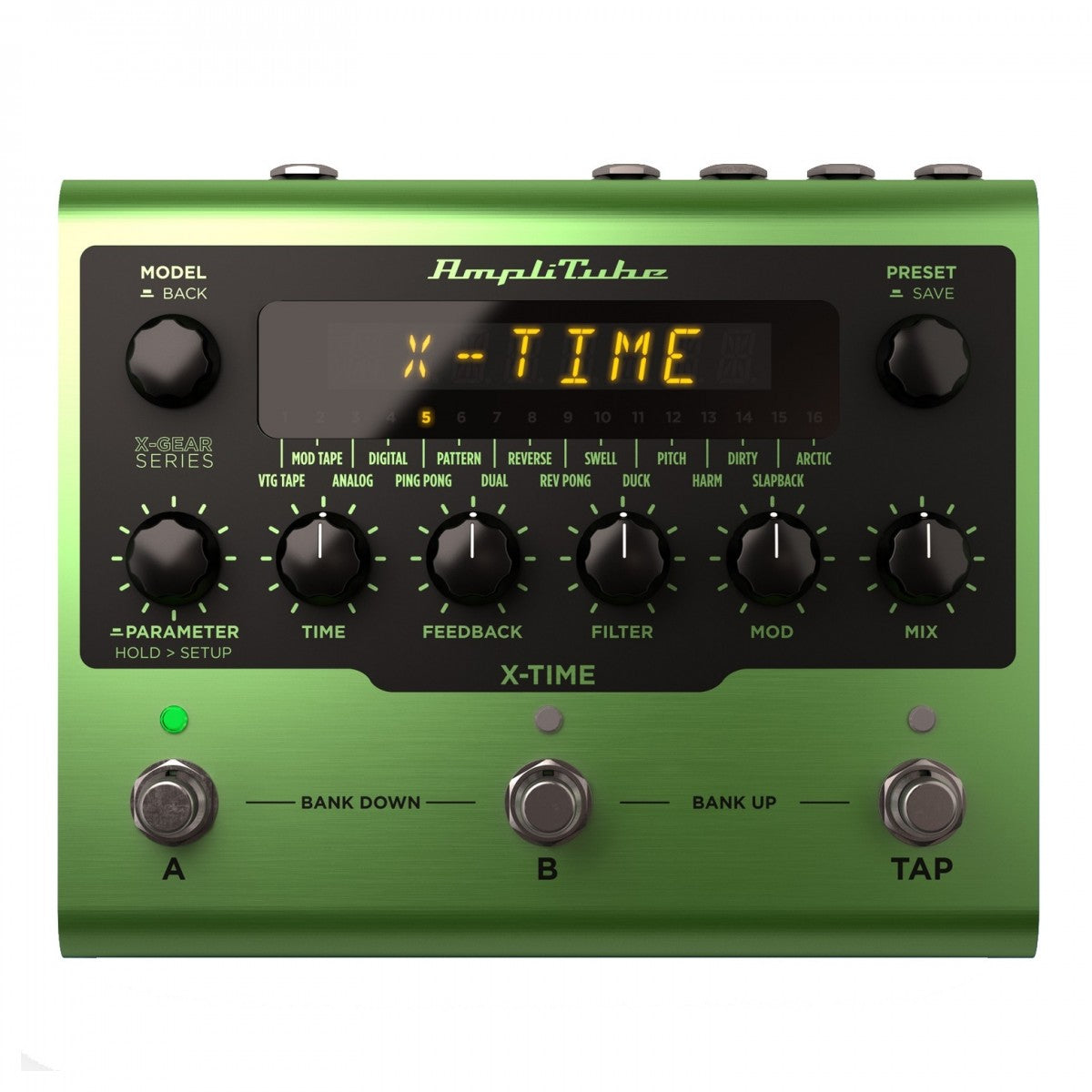 IK Multimedia AmpliTube X-TIME Delay Pedal, Digital Pedal