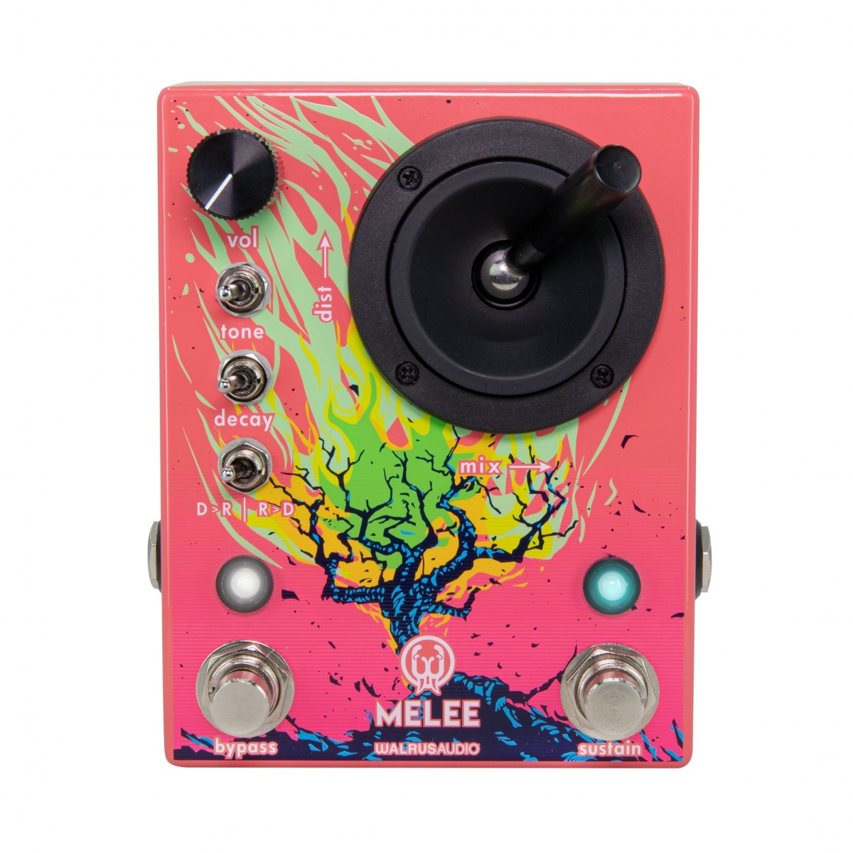 Distortion Pedal Guitar Walrus Audio Melee Wall of Noise