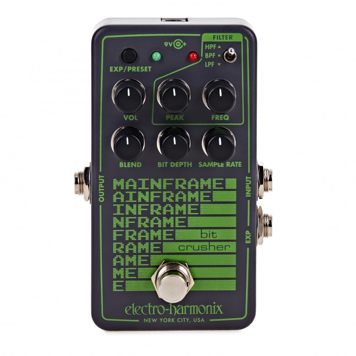 Distortion Pedal Guitar Electro Harmonix Mainframe Bitcrusher