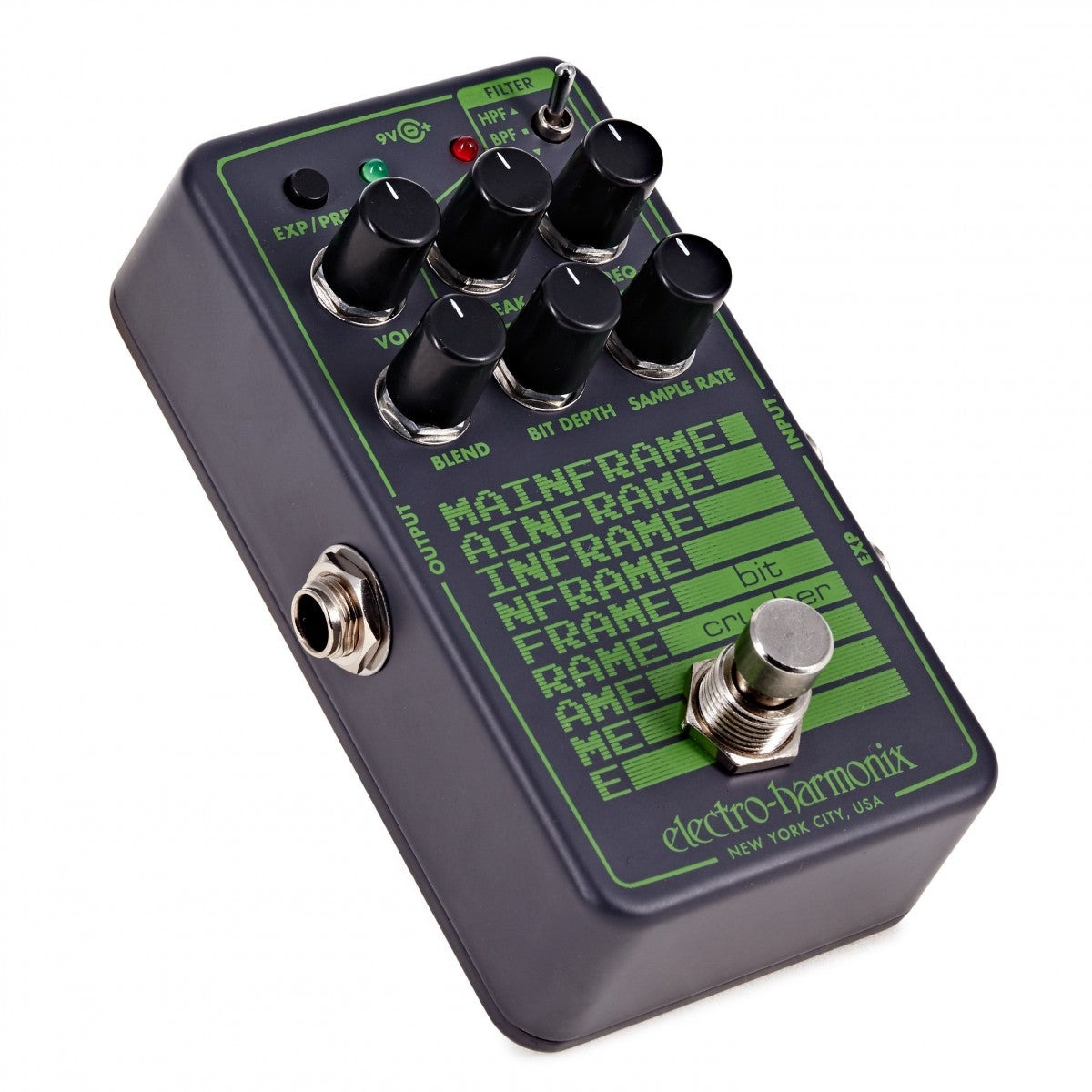 Distortion Pedal Guitar Electro Harmonix Mainframe Bitcrusher