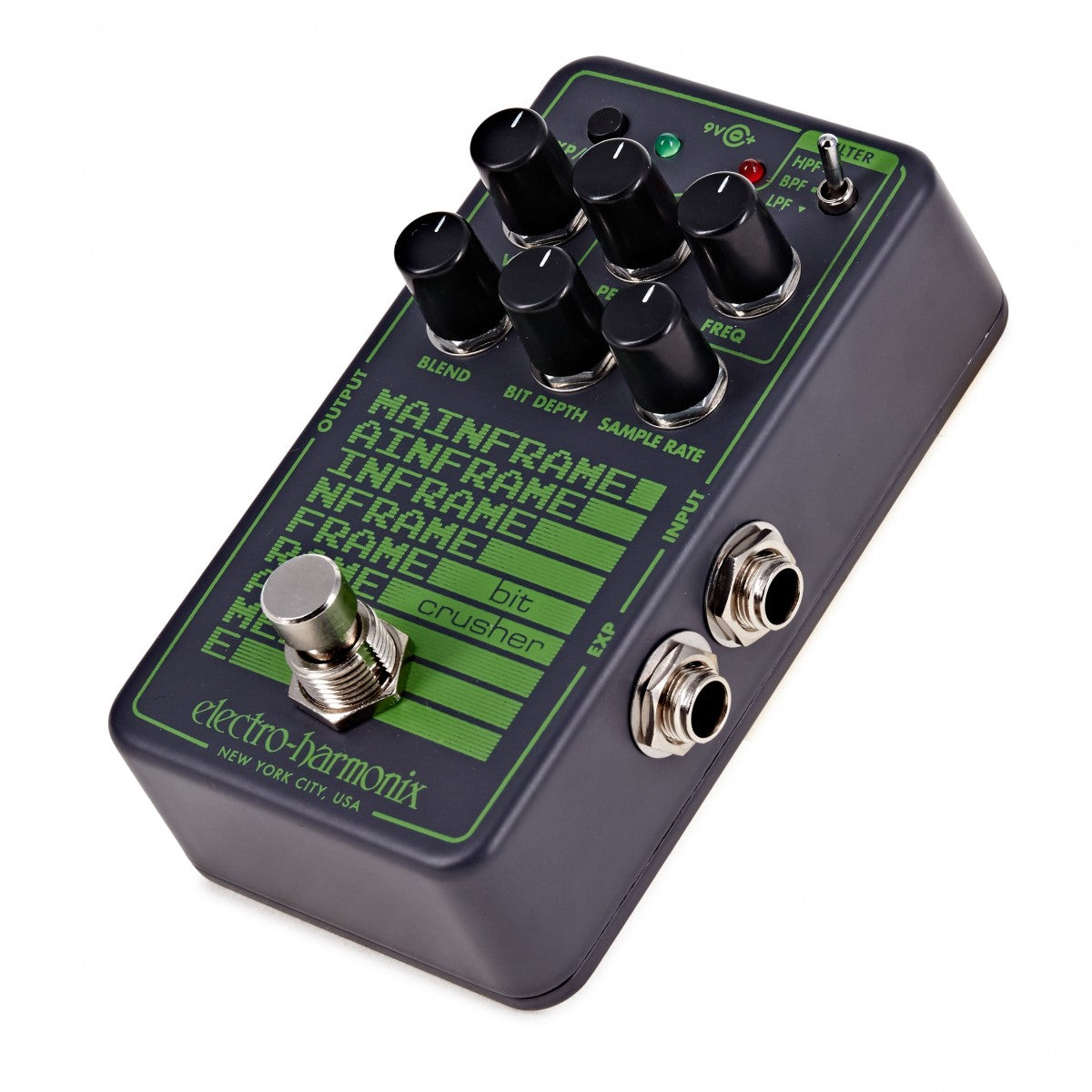 Distortion Pedal Guitar Electro Harmonix Mainframe Bitcrusher