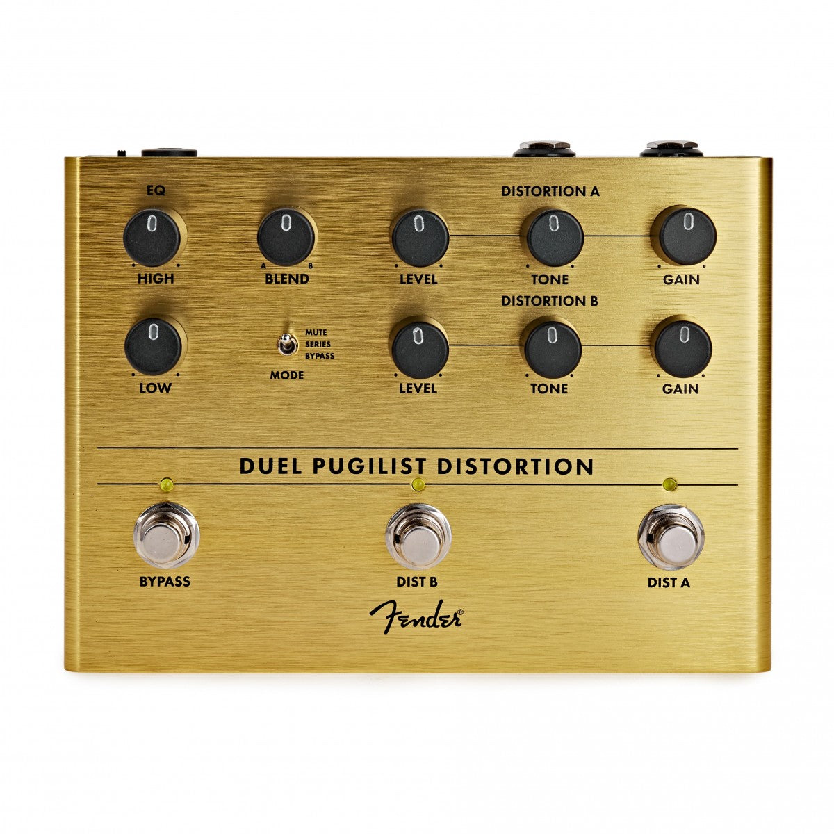 Distortion Pedal Guitar Fender Duel Pugilist