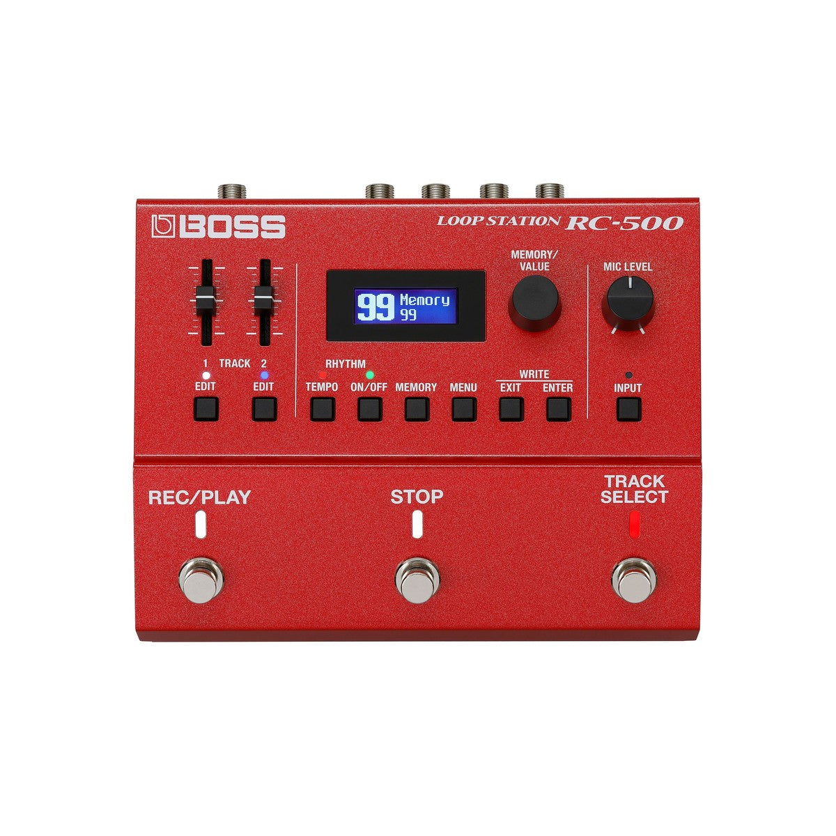 Drum Machine Pedal Guitar Boss RC-500 Loop Station Dual Track Looper