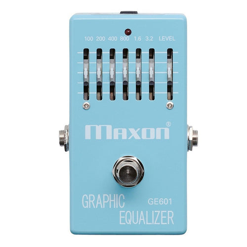 EQ Pedal Guitar Maxon GE601 Graphic Equalizer