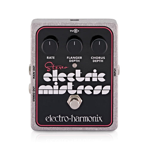 Flanger Pedal Guitar Electro Harmonix Electric Mistress Stereo