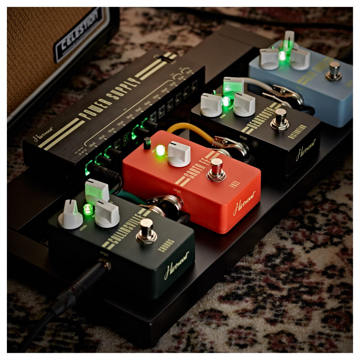 Fuzz Pedal Guitar Hartwood Santa Fe