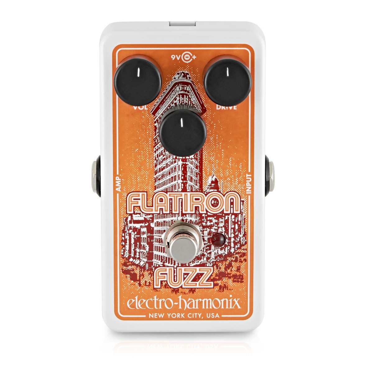 Fuzz Pedal Guitar Electro Harmonix Flatiron
