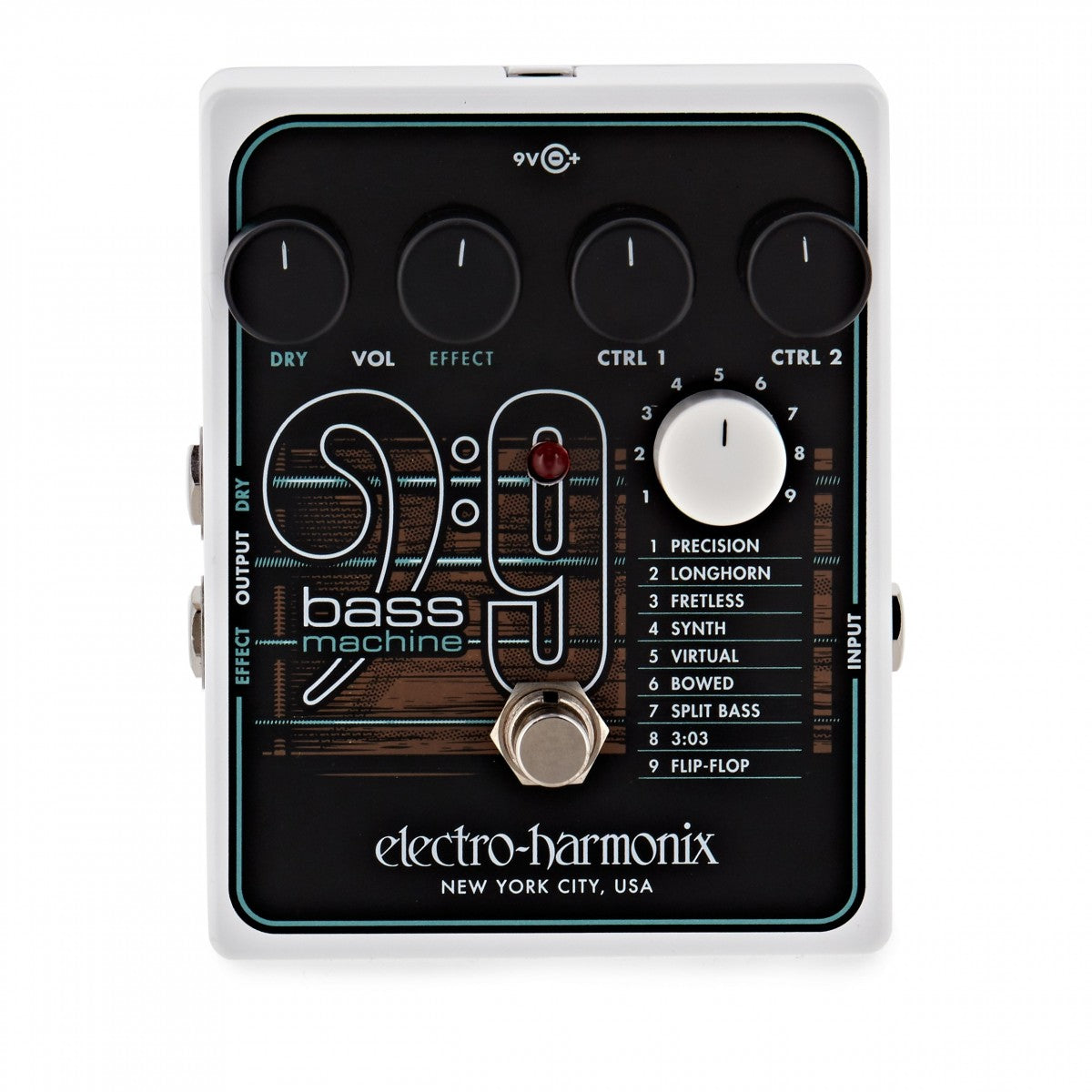 Synth Pedal Guitar Electro Harmonix Bass9