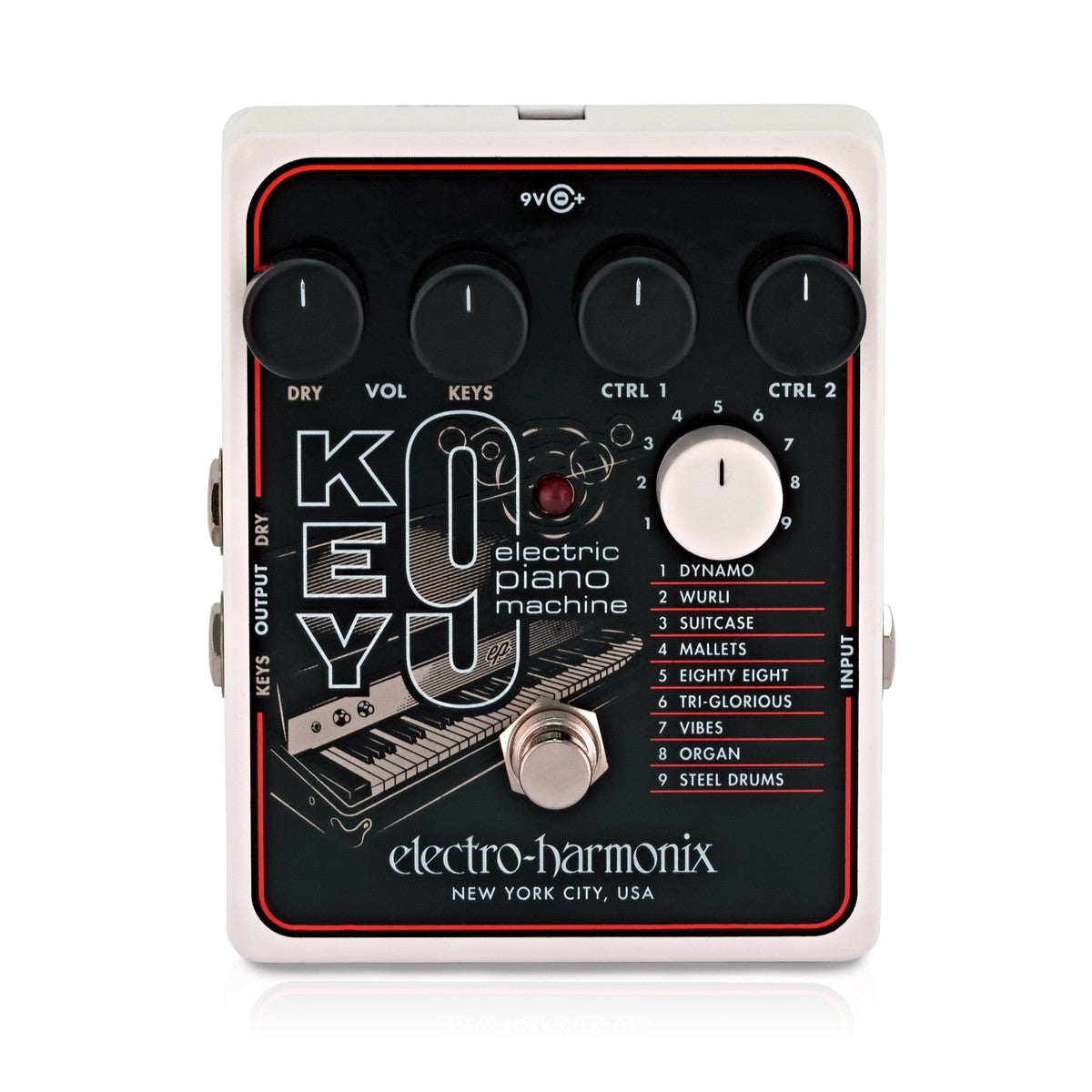 Synth Pedal Guitar Electro Harmonix KEY9