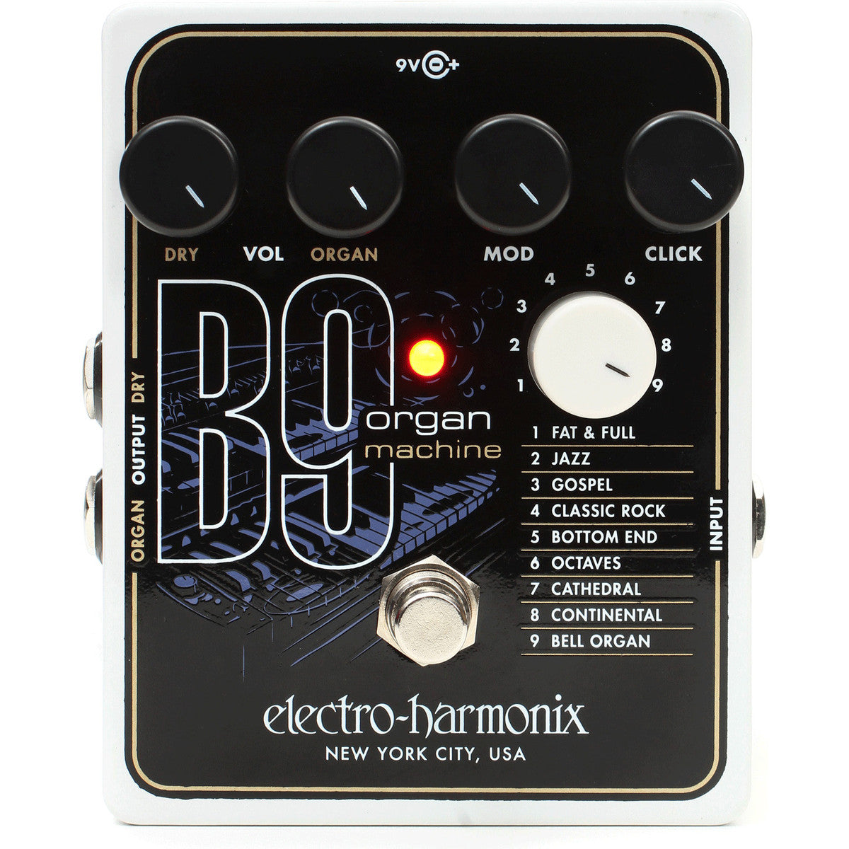 Synth Pedal Guitar Electro Harmonix B9