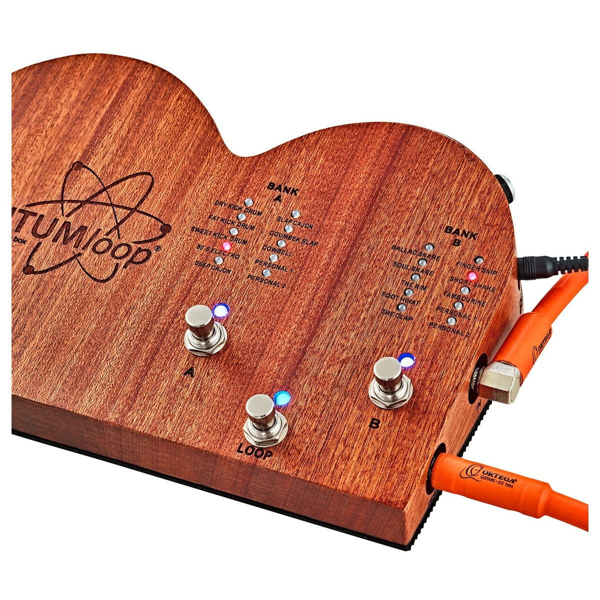 Looper Pedal Guitar Ortega QUANTUMLOOP Multi Digital Percussion