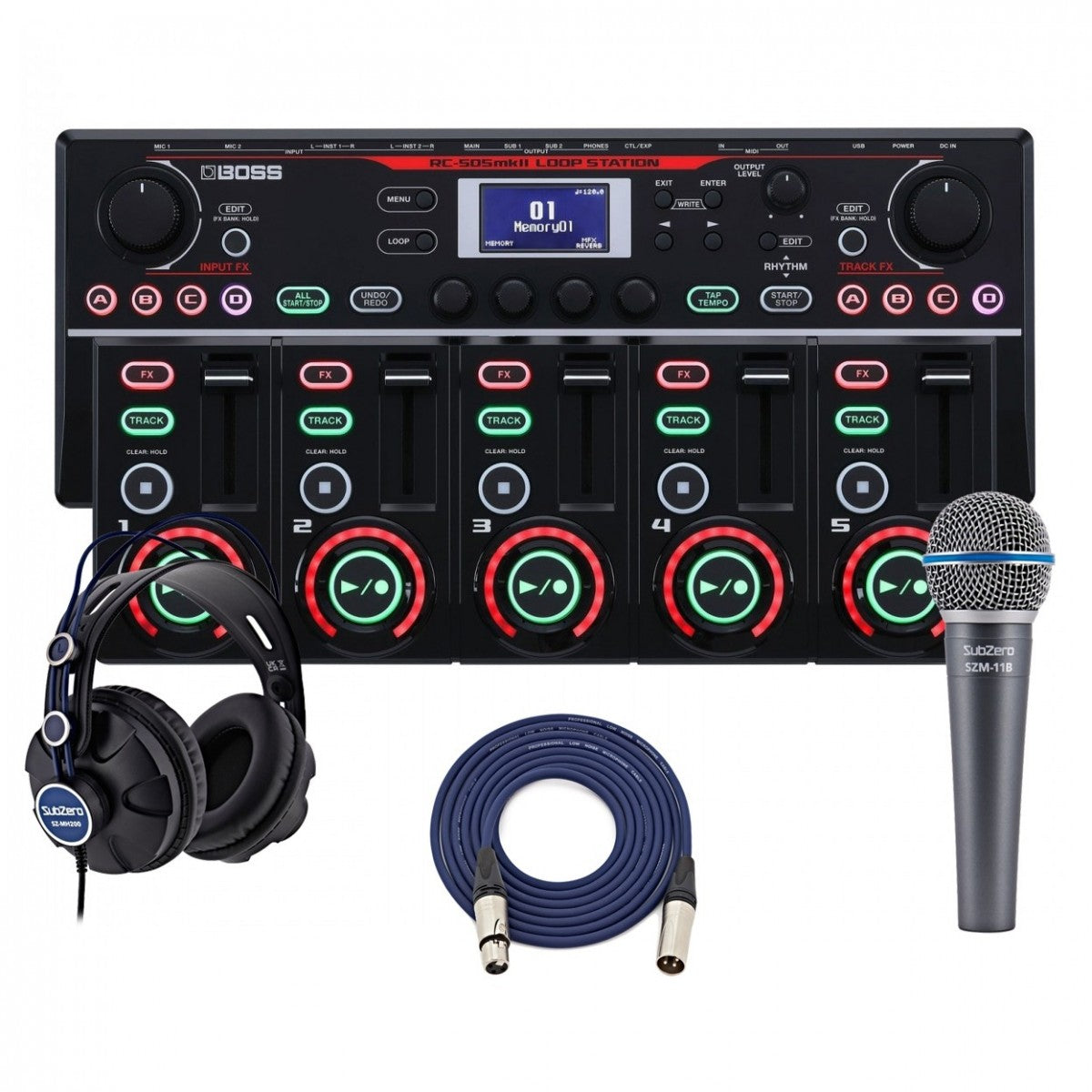 Looper Pedal Guitar Boss RC-505MKII