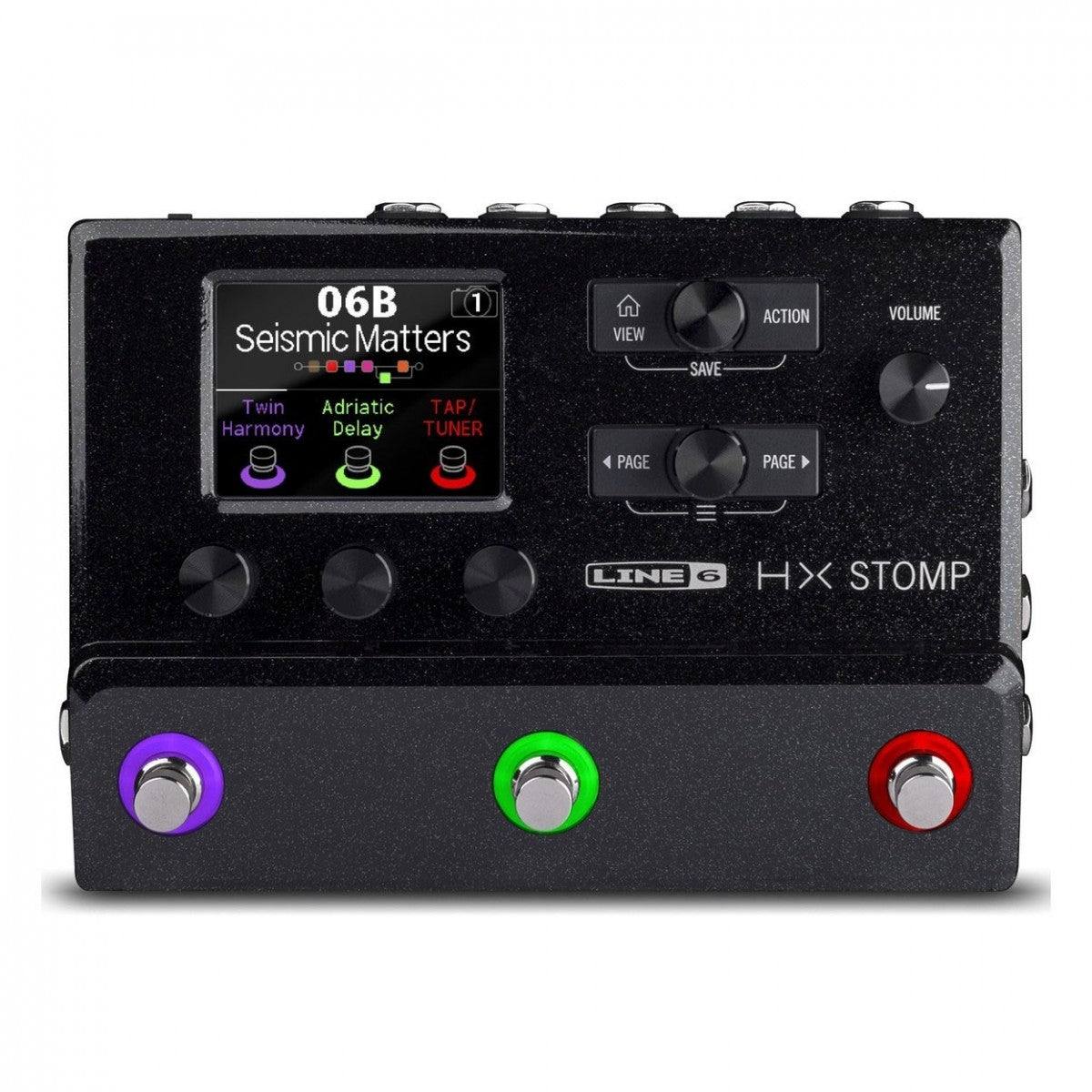 Multi Efects Pedal Guitar Line 6 Helix HX Stomp
