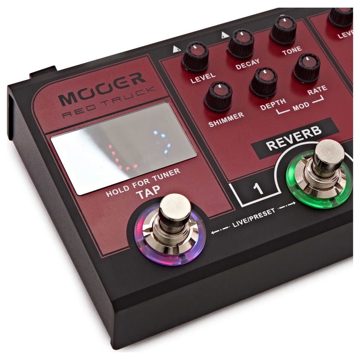 Multi Efects Pedal Guitar Mooer Red Truck