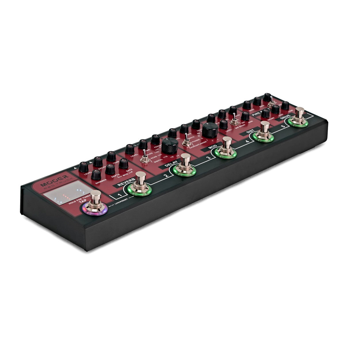 Multi Efects Pedal Guitar Mooer Red Truck