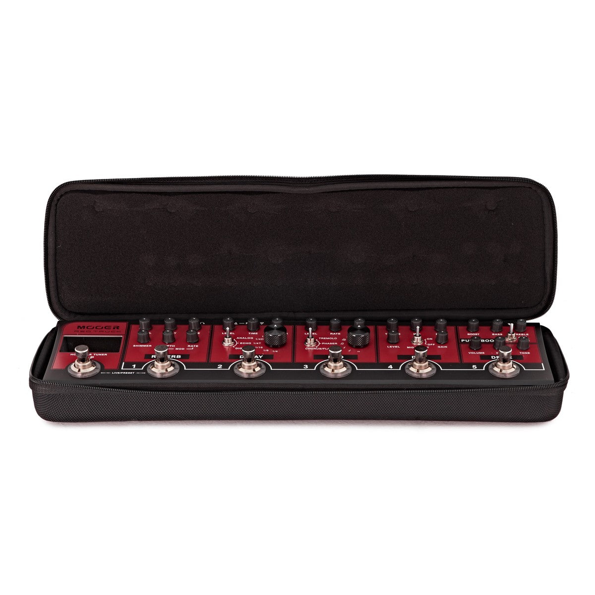 Multi Efects Pedal Guitar Mooer Red Truck