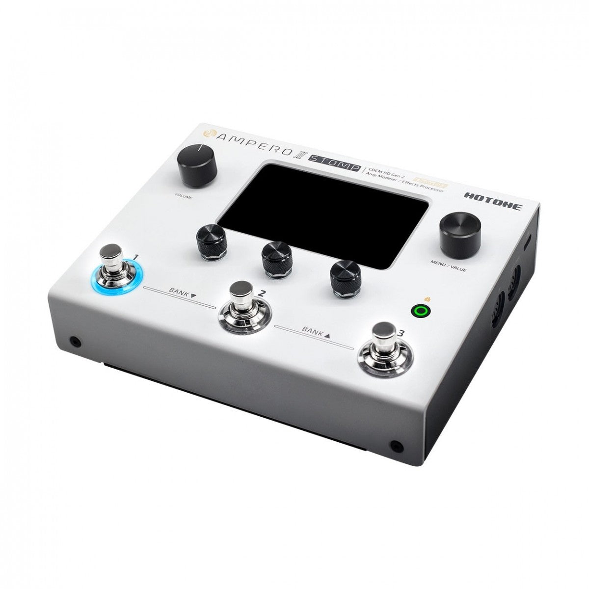 Multi Efects Pedal Guitar Hotone Ampero II Stomp