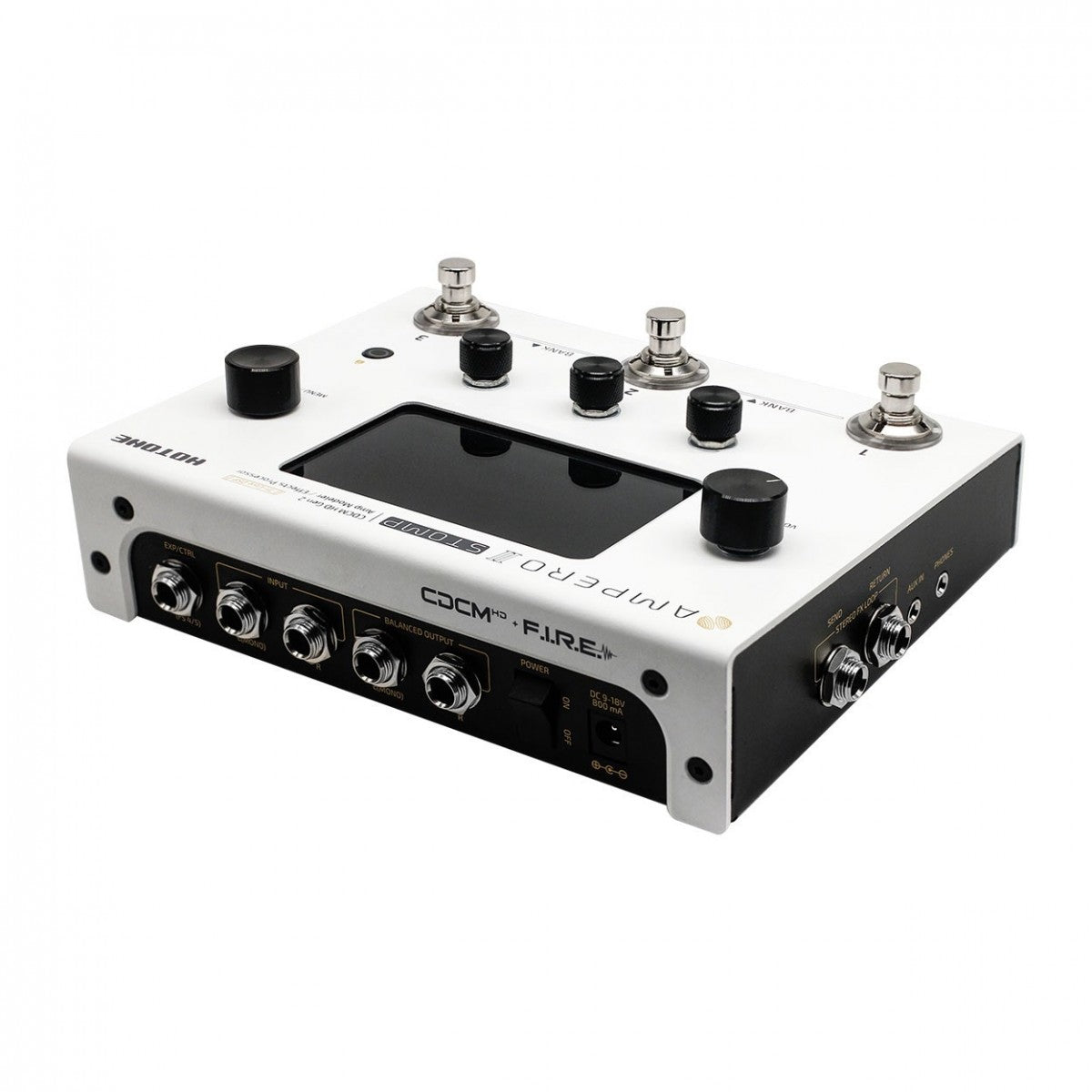 Multi Efects Pedal Guitar Hotone Ampero II Stomp