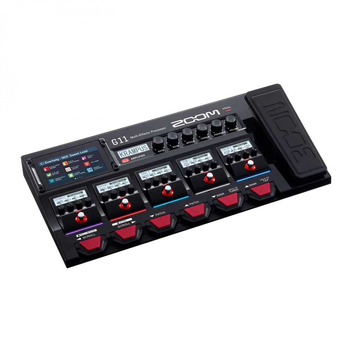 Multi Efects Pedal Guitar Zoom G11