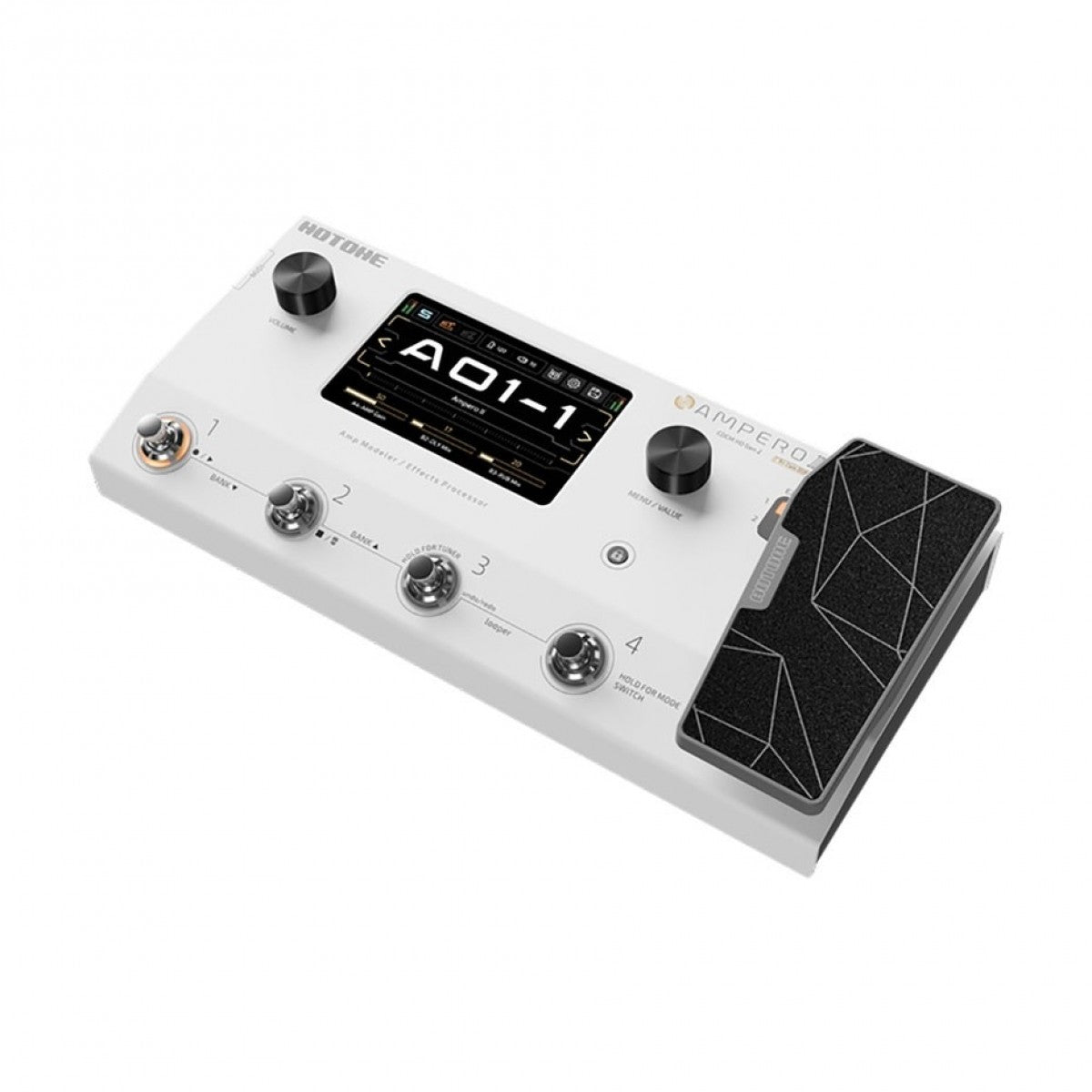 Multi Efects Pedal Guitar Hotone Ampero II