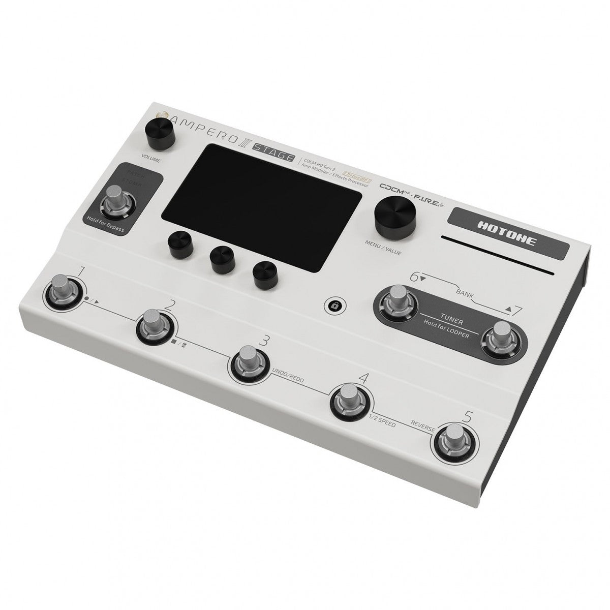 Multi Efects Pedal Guitar Hotone Ampero II