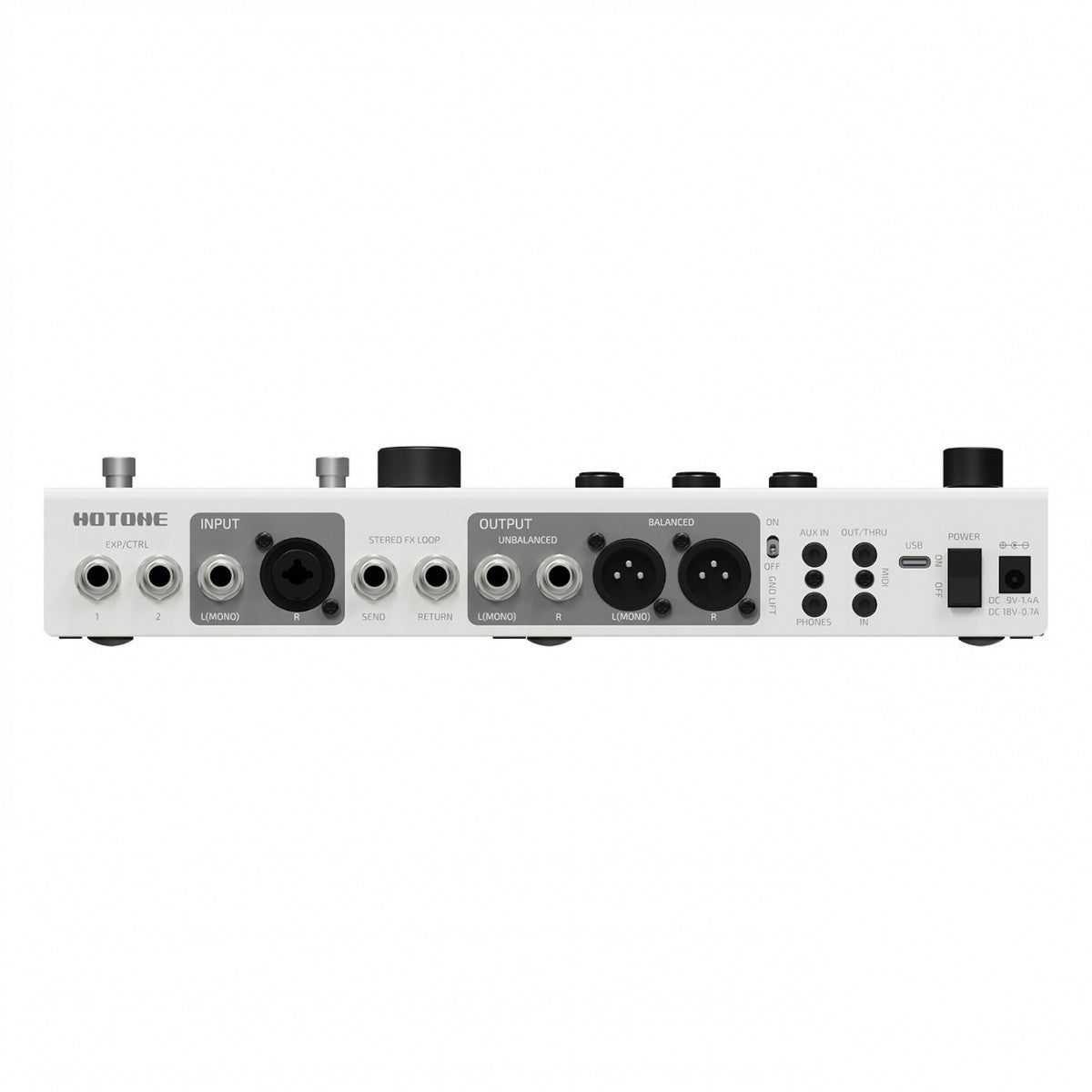 Multi Efects Pedal Guitar Hotone Ampero II