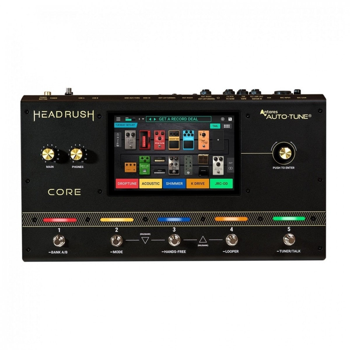 Multi Efects Pedal Guitar HeadRush CORE