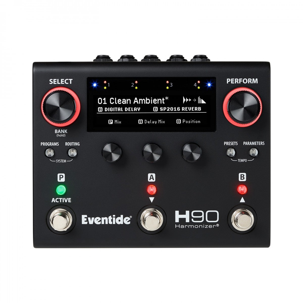 Multi Efects Pedal Guitar Eventide H90 Dark Harmonizer