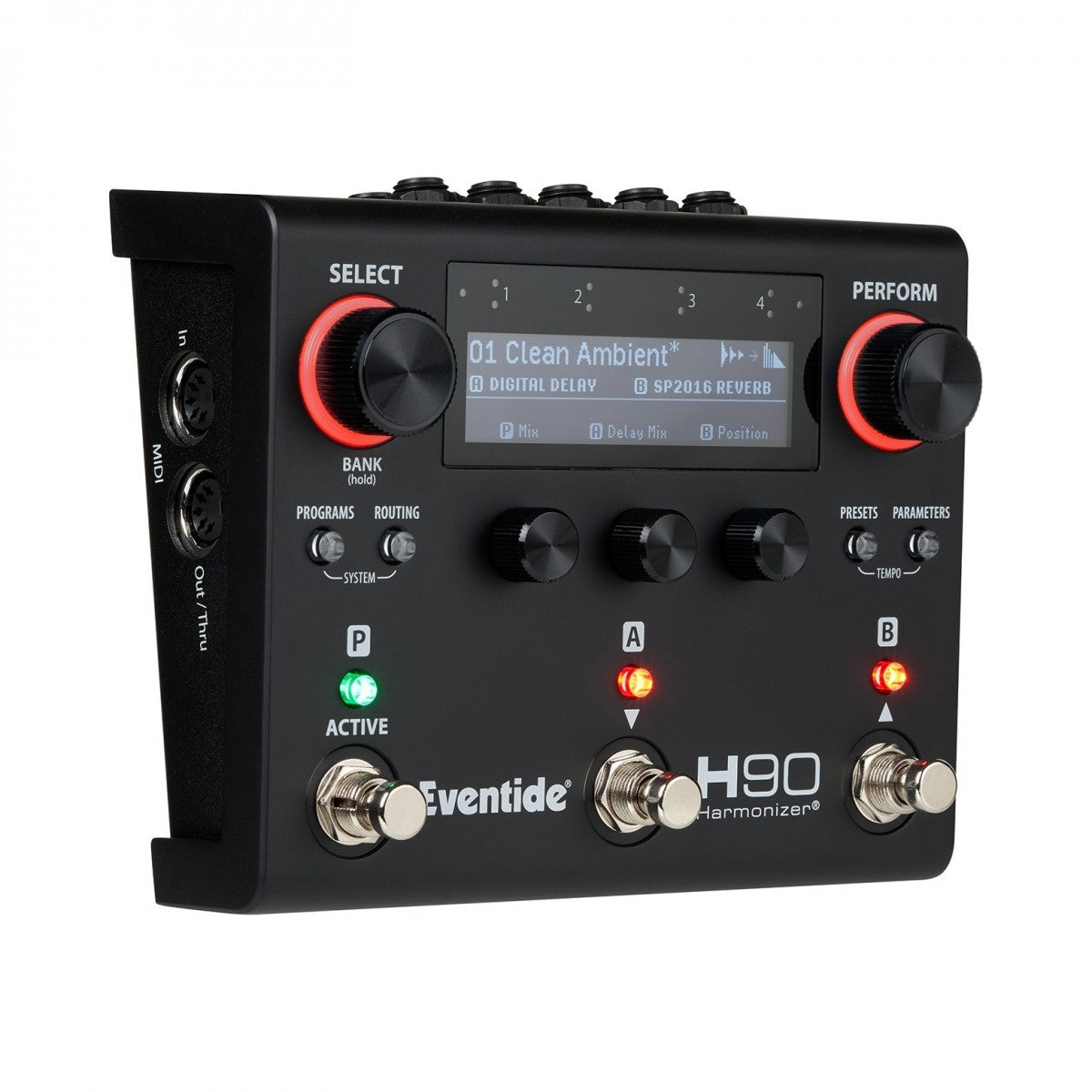 Multi Efects Pedal Guitar Eventide H90 Dark Harmonizer
