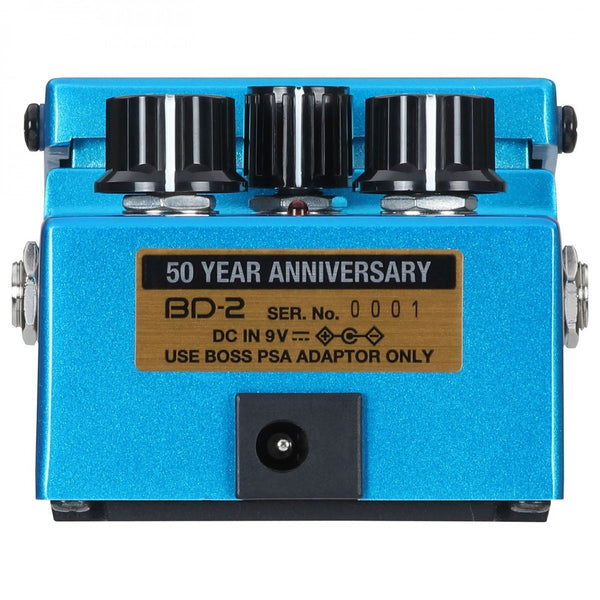 Overdrive Pedal Guitar Boss BD-2-B50A 50th Anniversary Edition Blues